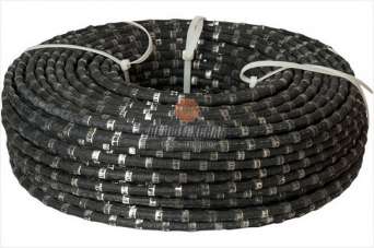 Как резать железобетон алмазным канатом. Видео