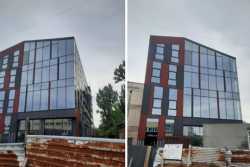 У Львовi забудовник незаконно добудував поверх до офiсного центру