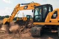 Caterpillar представила новый экскаватор