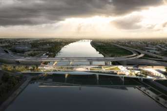 Архитекторы высадят на мосту сады