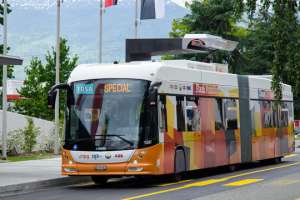 Появились электроавтобусы, которые заряжаются за 15 секунд