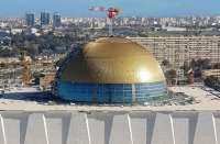 В Алжире возводят сложный купол третьей по величине мечети мира