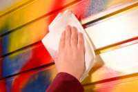 Создано новое антивандальное покрытие для стен