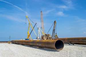 Как производят сваи для Керченского моста. Фото