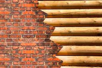 Как обложить деревянный дом кирпичом. Окончание