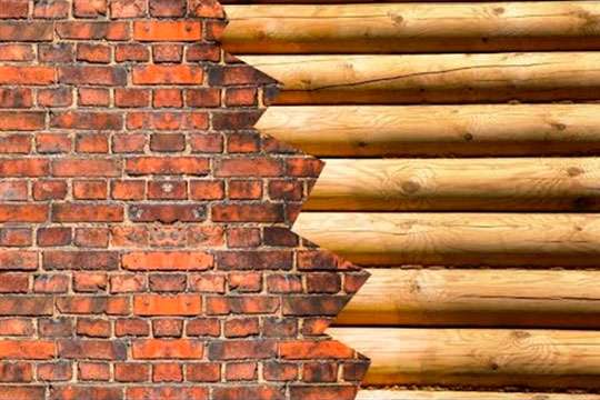 Как обложить деревянный дом кирпичом. Окончание