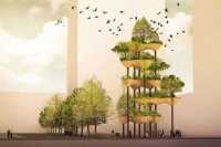 Роботы построят деревянные висячие сады