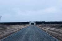 На строящейся днепровской дороге открыли тоннель