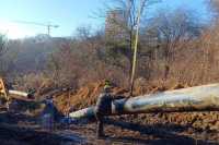 У Львовi вiдремонтували магiстральний водопровiд