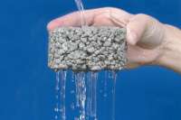 В Украине представлена технология изготовления дренирующего бетона. Видео