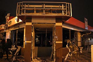 В Херсоне незаконно построили кафе