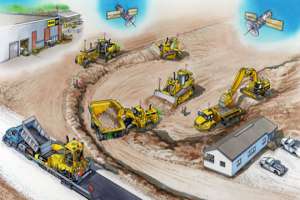 Как с помощью смартфона и спутника управлять спецтехникой Cat®