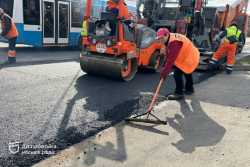 Днiпро увiйшов у весняний сезон з бiльш-менш нормальним станом дорiг