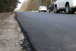 На Чернiгiвщини ремонтують одну з прифронтових дорiг