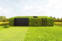 Построен абсолютно «зеленый», в полном смысле, дом