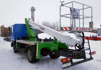 Донецкая ЖД получила новый автогидроподъемник Comet