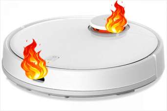 Оказалось, что робот-пылесос стать причиной пожара в квартире