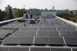 У Києвi на пологовому будинку встановили сонячну електростанцiю