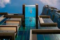 Спроектирован небоскреб с выступающим бассейном на фасаде