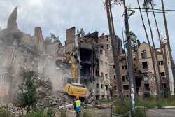 На мiсцi зруйнованої п&#039;ятиповерхiвки в Iрпенi буде дев&#039;ятиповерхiвка