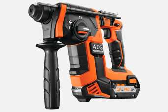 AEG представила новый мощный аккумуляторный перфоратор