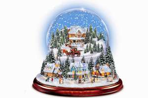 14 самых красивых Рождественских снежных глобусов. Фото