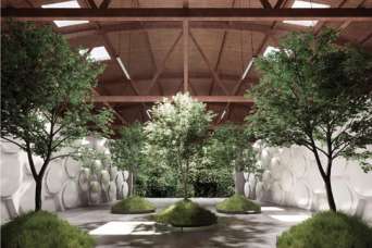 Архитекторы спроектировали центр для превращения людей в удобрения