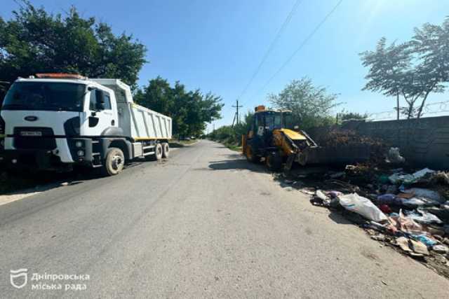 У Днiпрi прибрали вже 23 стихiйних смiттєзвалища