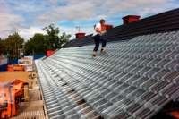 На рынке появилось новое покрытие для крыши: стеклянная фоточерепица