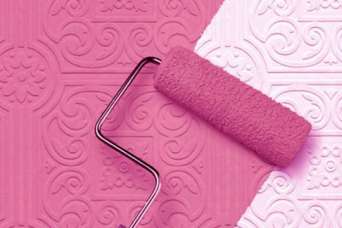 Как выбрать обои под покраску и как их покрасить