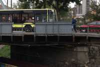 У Львовi досi не можуть вiдремонтувати аварiйний мiст