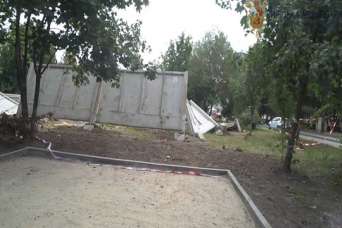 В МИДе заклеймили погром на стройке храма в Белой Церкви