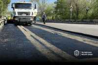 На Хортицi ремонтують дорогу