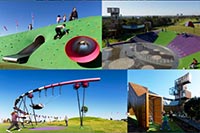 Самые креативные детские площадки мира. Видео