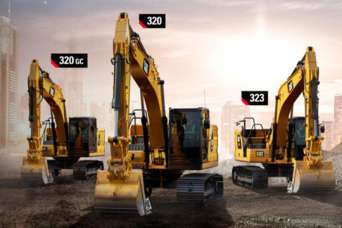 Caterpillar представила экскаваторы седьмого поколения
