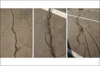 Как в Европе ремонтируют трещины в дорожных покрытиях