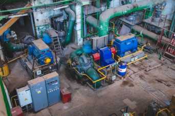 У центрi Києва ремонтуют теплоенергетичний об&#039;єкт