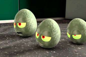 Приколы: что делают с пасхальными яйцами в США. Фото и видео