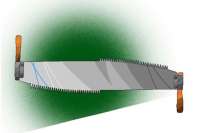 Строительный прикол: как работает восстанавливающая супер-пила. Видео