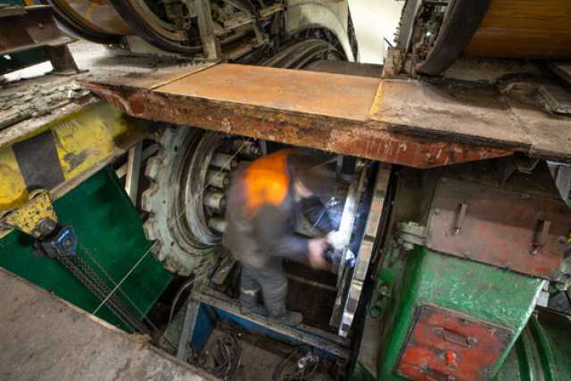 У київському метро ремонтують ескалатори