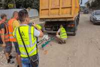 На реконструкцiї мосту у Теребовлi провели контроль якостi