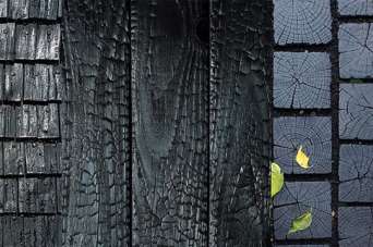 Cтаринная японская технология консервации древесины