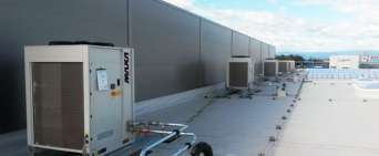 Обзор итальянских промышленных тепловых насосов «воздух-вода» доступных в Украине