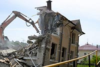 Застройщик под Тернополем очень не хотел сносить самострой