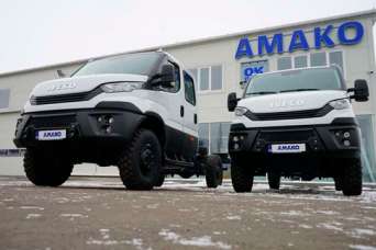 В Украину прибыла партия внедорожников IVECO