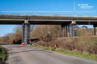 У Чернiвецькiй областi завершено ремонт шляхопроводу на дорозi М-19