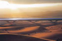Для Hyperloop разработали пилонную инфраструктуру