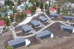 На Рiвненщинi вiдкрили модульне мiстечко для реабiлiтацiї вiйськових