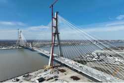 Найдовший вантовий мiст Пiвнiчної Америки з'єднає США та Канаду