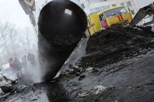 Оболонь осталась без воды: авария